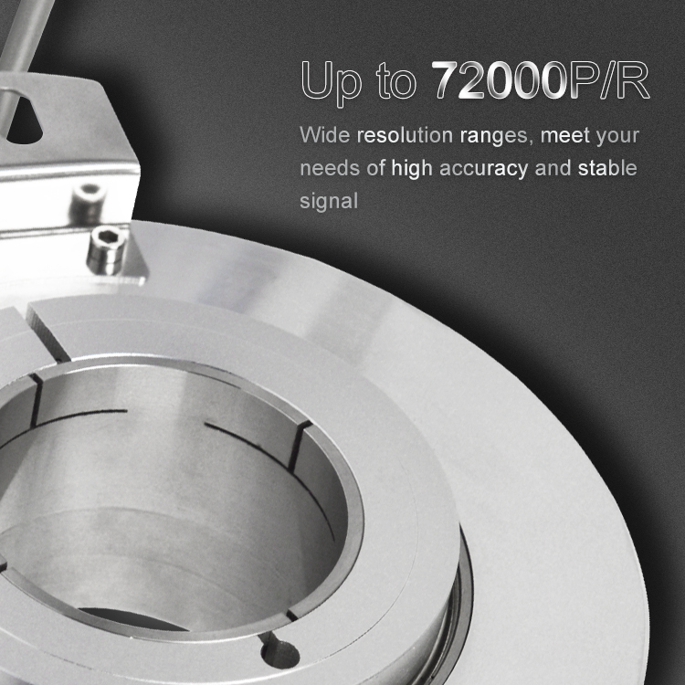 Большой сквозь отверстие вал 48/52/55/60/65/70 Инкрементное кодировщик кодировщик макс 14400ppr K130